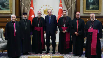 Cumhurbaşkanı Erdoğan, Külliye'de ağırladı