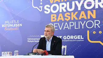 Başkan Görgel, Kahramanmaraş için 20 Milyar TL'lik altyapı ve sosyal yatırımları duyurdu