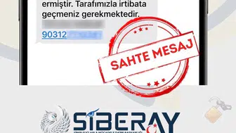 SİBERAY'dan sahte icra ve e-tebligat mesajlarına karşı kritik uyarı