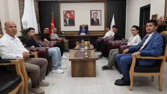 Türkiye İkincisi Sporculardan Turan Akpınar'a Ziyaret