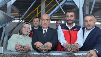 Kirişci, Afşin'de Nohut İşleme Tesisini İnceledi