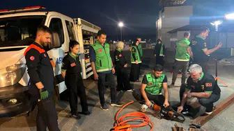 AFAD'dan Sancaktar Ekibine Enkaz Eğitimi