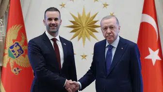 Erdoğan, Karadağ Başbakanı Spajiç'i kabul etti