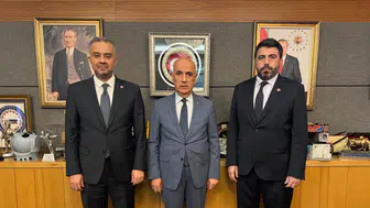 Kirişci, Kahramanmaraş Heyetini Meclis'te Ağırladı