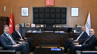 KSÜ Rektörü Okumuş'tan Başkan Görgel'e Ziyaret