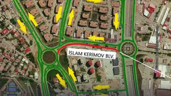 Kahramanmaraşlı Sürücüler Dikkat: İslam Kerimov Bulvarı 27 Temmuz'a Kadar Trafiğe Kapalı