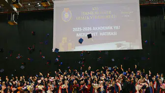 KSÜ Teknik Bilimler MYO'da Mezuniyet Coşkusu