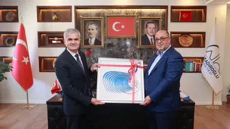 İl Millî Eğitim Müdürü Turan Akpınar'dan Dulkadiroğlu Belediyesine İade-i Ziyaret
