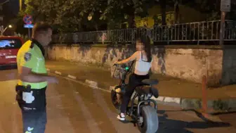 Alkollü Elektrikli Bisiklet Sürücüsüne 50 Bin TL Ceza!