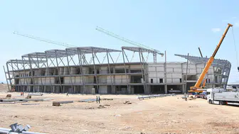 Kahramanmaraş Stadyumunda Tribünler Yükseldi