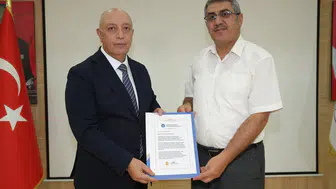 KİÜ Türkoğlu Yerleşkesinde Personele Veda Buluşması