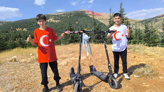 Kahramanmaraş’ta İki Öğrenciden Bayrak Yolculuğu