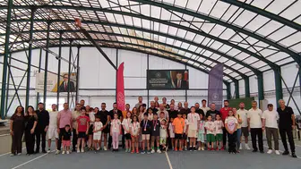 Kahramanmaraş'ta 30 Ağustos Tenis Turnuvasında 56 Sporcu Kortlara Çıktı