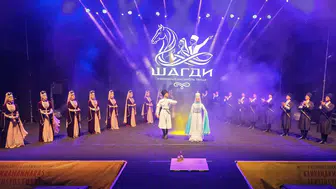 Kahramanmaraş’ta Kafkas gecesi yaşandı