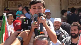 10 Yaşındaki Şahin Talha'dan Filistin'e Anlamlı Bağış