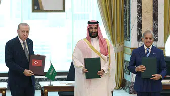 Türkiye, Suudi Arabistan ve Pakistan arasında ortak savunma anlaşması imzalandı