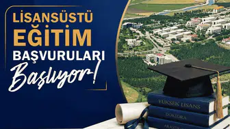 KSÜ’de Lisansüstü Eğitim Başvuruları Başlıyor