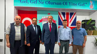 Ersin Tatar’dan İngiltere’deki Kahramanmaraşlılara Ziyaret