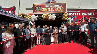 Kahramanmaraş Sosyete Pazarı Yeni Yerinde Açıldı