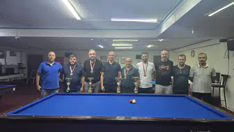 Kahramanmaraş’ta Zafer Kupası Bilardo Turnuvası Tamamlandı