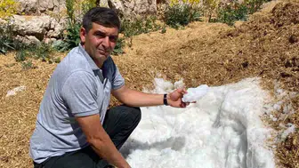 Elbistan’da Asırlık Kar Geleneği Yaşatılıyor