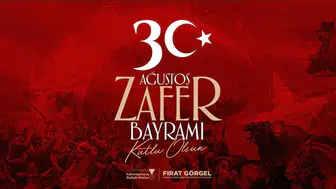Başkan Görgel’den 30 Ağustos Zafer Bayramı Mesajı