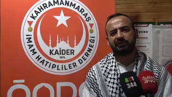 Kahramanmaraş Fuarı’nda Filistin Dayanışması