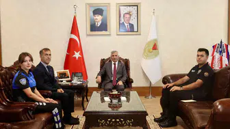 Kahramanmaraş Valiliğinde Ziyaret Trafiği