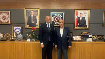 Başkan Gökşen’den Vahit Kirişci’ye TBMM'de Ziyaret