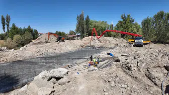 Elbistan Kırsalında Yeni Köprünün Temeli Atıldı