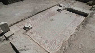 Pompeiopolis'te 105 metrekarelik mozaik bulundu