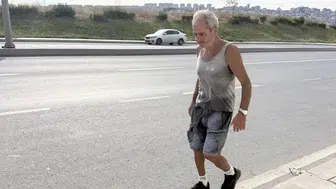 Tansiyon İlacına Kızan Yerli "Forrest Gump" 6 Yıldır Yürüyor