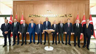 Bakan Ersoy Kahramanmaraş Valiliğini Ziyaret Etti