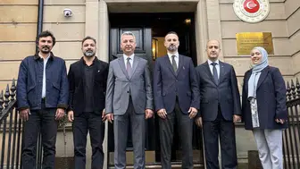 Rektör Okumuş’tan Edinburgh Eğitim Ataşesi Onur Ak’a Ziyaret