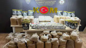 Kahramanmaraş’ta Kaçak Sigara Operasyonu
