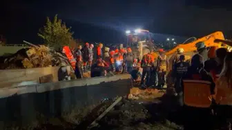 Valilikten İnşaat Göçüğü Açıklaması: 1 Kişi Hayatını Kaybetti