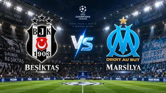 Beşiktaş-Marsilya Maçının İlk 11'ler Belli Oldu