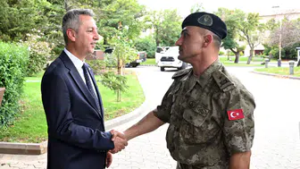 Garnizon Komutanı Hakan Kan’dan KSÜ’ye ziyaret