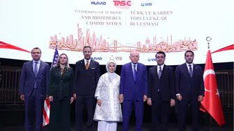 Cumhurbaşkanı Erdoğan, New York'ta Türk ve Müslüman toplumu ile bir araya geldi!