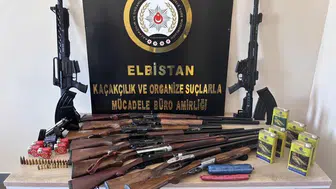 Elbistan’da Kaçak Silah Baskını: 1 Tutuklama