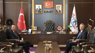 KSÜ ve KMTSO Ortak Projeleri Görüştü