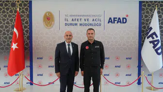 Burak Gül’den AFAD İl Müdürü Erdal Kan’a Ziyaret