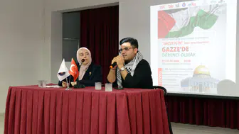 KSÜ’de Gazze’de Öğrenci Olmak Söyleşisi Düzenlendi