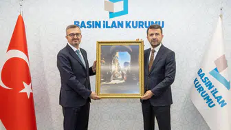 İletişim Başkanı Duran’dan Basın İlan Kurumu’na Ziyaret