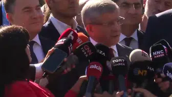 Davutoğlu'ndan ifade sonrası ilk açıklama: Türkiye'nin itibarı için