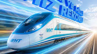 Milli elektrikli hızlı trenden yeni rekor... 250 kilometre hıza ulaştı