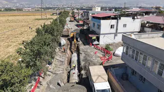 Kahramanmaraş'ta Altyapı Yenileme Çalışmaları Devam Ediyor