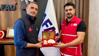 Kızılay’dan AFAD İl Müdürü Erdal Kan’a Hayırlı Olsun Ziyareti