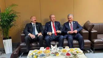 Erdoğan, Aliyev ve Mirziyoyev ile Bişkek’te Görüştü