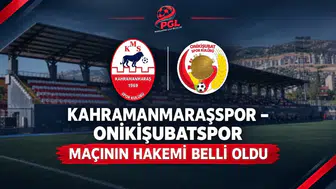 Onikişubatspor – Kahramanmaraşspor Maçına Gaziantepli Hakem